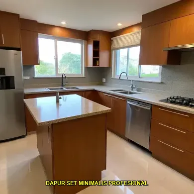 dapur set minimalis profesional